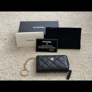 Chanel Coin Purse with Key Charm